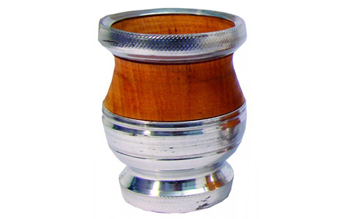 Mate de madera y aluminio