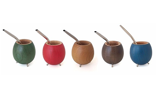 Mate de madera de diseño